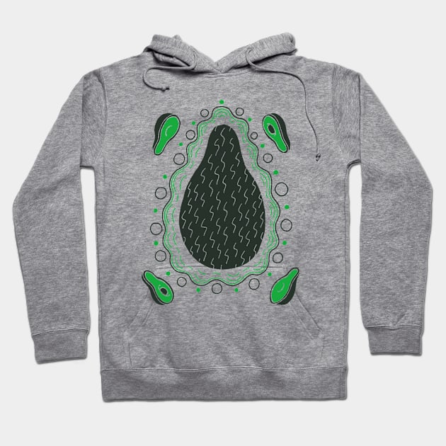 Avocados Hoodie by Maritsa Patrinos